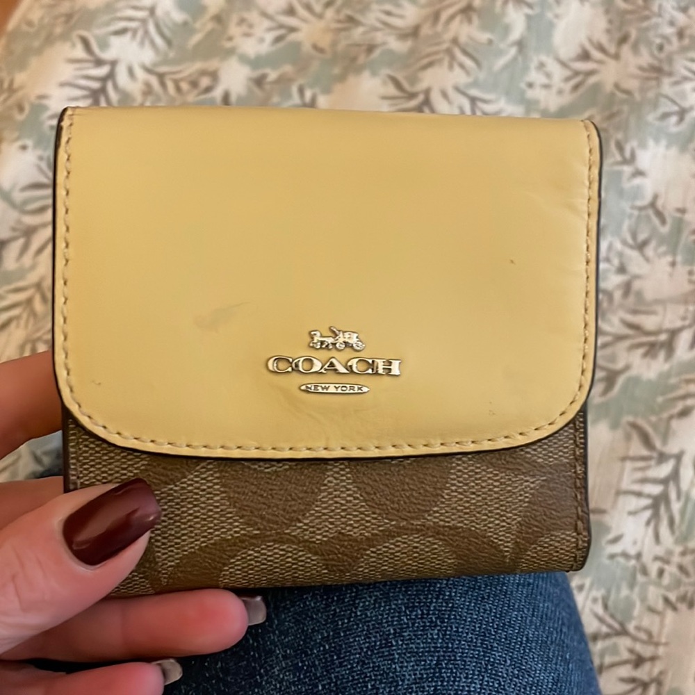 Yellow Coach Wallet